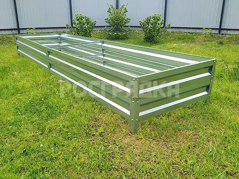 грядка-30-40-цинк Грядка оцинкованная высокая